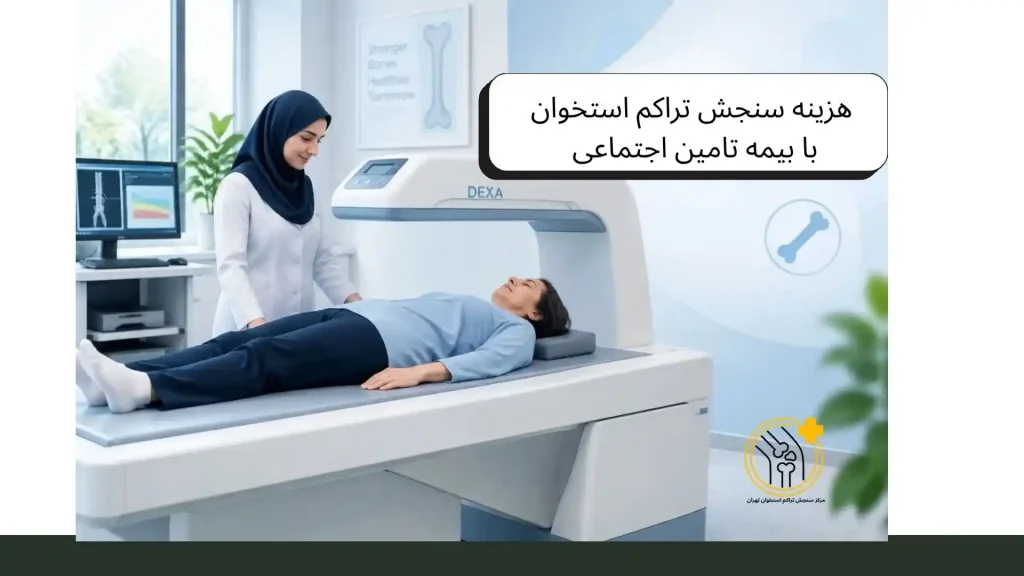 هزینه سنجش تراکم استخوان با بیمه تامین اجتماعی