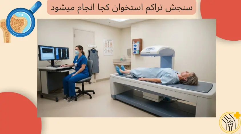 تراکم استخوان کجا انجام می‌شود