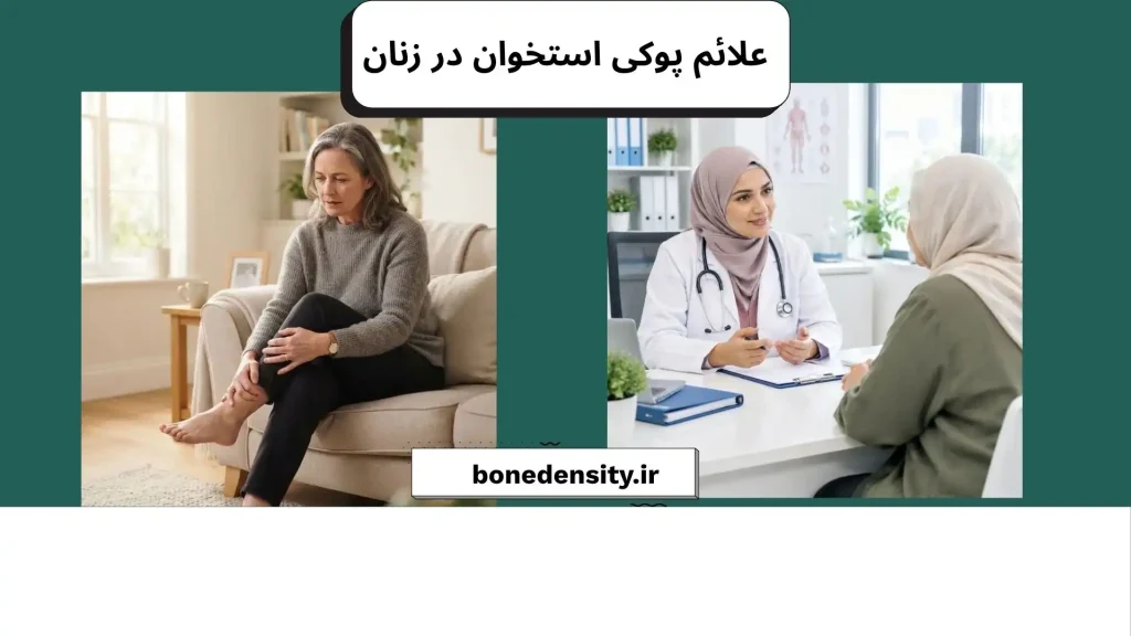 علائم پوکی استخوان پا در زنان یائسه و درد پاشنه
