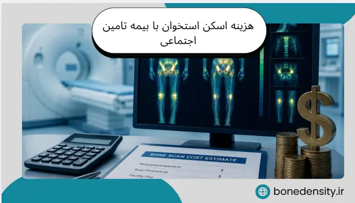 هزینه اسکن هسته‌ ای استخوان با بیمه تامین اجتماعی